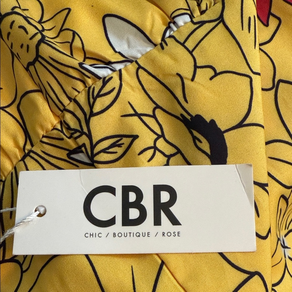 CBR Yellow Floral Skirt Set - Picture 6 of 7